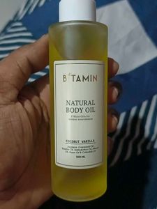 BTAMIN Natural Body Oil - Coconut Vanilla