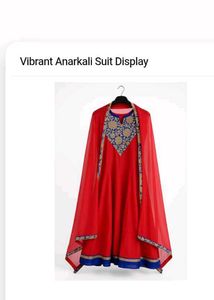 Anarkali Kurta Dupatta Lengi