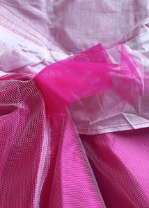 Dark Magenta Girls  Frock (8 To  10 Years)