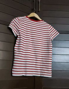 Fame Forever Striped Red &amp; White T-Shirt