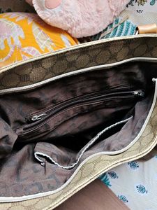 Stylish Brown Monogram Handbag