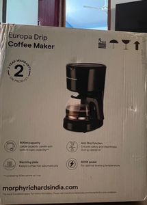 Morphy Richards Europa Drip Coffee Maker!