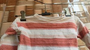 Striped Knit Sweater