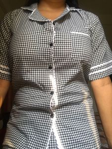 Cute Gingham Pajama Set