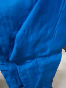 Blue Embroidered Kurta