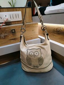 chic owl Embellished shoulder bag