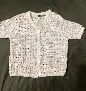 Knit Button-Up Cardigan