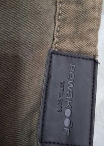 Men's washed cargo pants