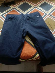 Classic Navy Blue Chinos for Men
