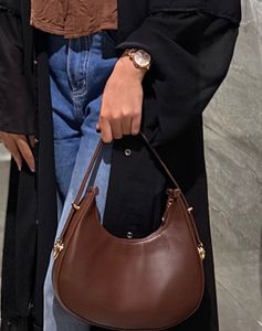 Brown Minimalist Shoulder/Hobo Handbag