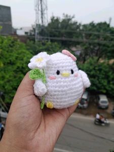 cute diy crochet summer duck