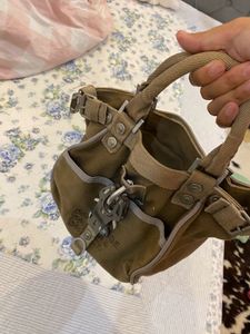 Unique GG&amp;L Khaki Canvas Handbag