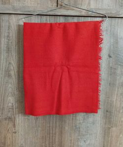 WOOLEN RED SHAWL