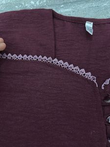 purple beautifull  top