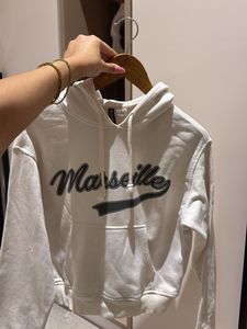 White Marseille H&amp;M  Hoodie