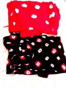 Ethnic Bandhani kurti set