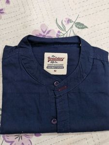 Roadster Life Co. Navy Blue Shirt