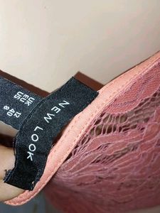 (300)Coral Lace Cami Bodysuit
