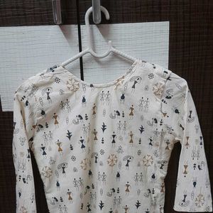 Ethnic Print Kurta🤍