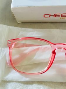 Stylish Pink Frame Glasses 🤓