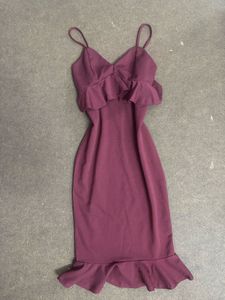 Chic Ruffled Spaghetti Strap Dress