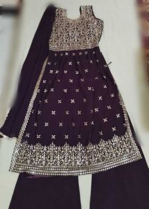 Embellished Purple Lehenga Choli Set