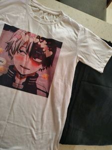 Printed tshirt and Jeans Combo