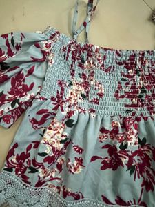 Floral Off-Shoulder Top