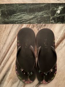 Floral Flip Flops
