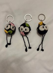 Soot Sprites Keychain (Set of 3)