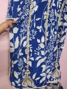 patchwork printed suit