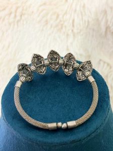 🌟Trending Oxidised Mirror Hasli Bracelet🌟