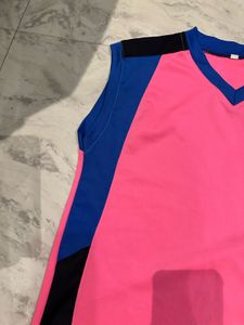 Sleeveless V-Neck Athletic Top