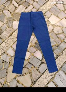 Blue Slim Fit Pants