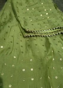 Elegant Lime Green Kurta amd jacket Set