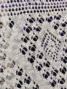 Chic Crochet White Cardigan