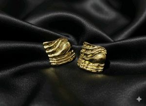 Gold Statement Earrings