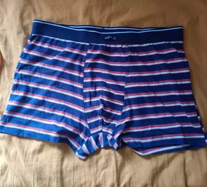 Striped Blue and Red