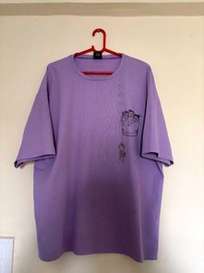 Purple Graphic T-Shirt