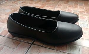 Black Slip-On Shoes
