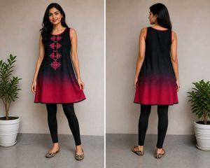 Stylish Ombre Kurta