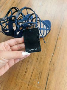 MANGO Woman heeled gladiator