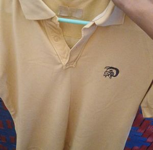 Men's Yellow Polo T-Shirt