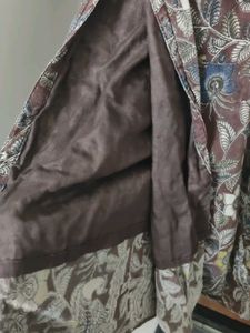 kalamkari kurti less used with lining