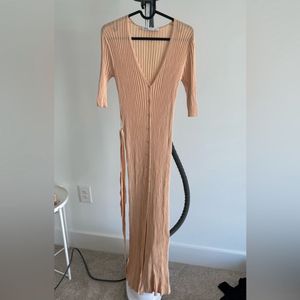 Zara Limited Edition Minimalist Midi Dress From NY