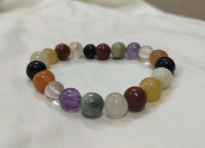 Multistone crystal Beaded Bracelet