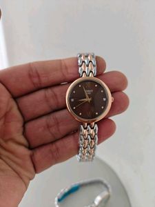 Elegant Tissot Two-Tone Watch