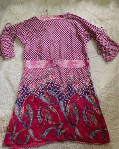 Boho Paisley Print Mini Dress