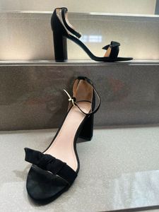 Chic Black Bow Heels