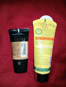 Maybelline Fit Me Foundation &amp; Lotus Organics Suns